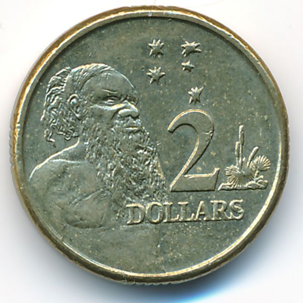 Австралия, 2 доллара (2009 г.)