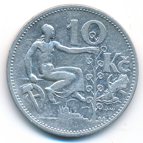 Чехословакия, 10 крон (1931 г.)