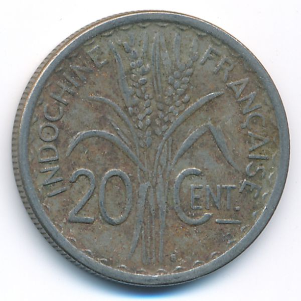 Французский Индокитай, 20 центов (1941 г.)