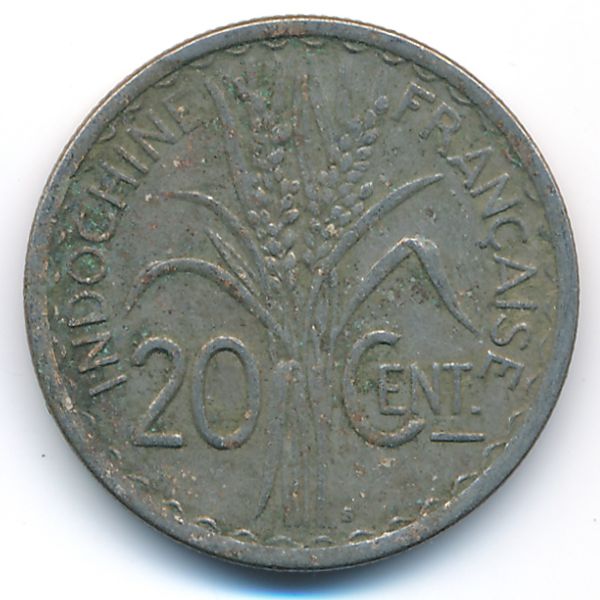 Французский Индокитай, 20 центов (1941 г.)