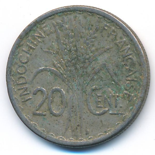 Французский Индокитай, 20 центов (1941 г.)
