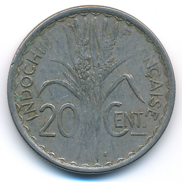 Французский Индокитай, 20 центов (1941 г.)