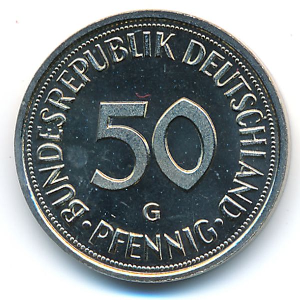 ФРГ, 50 пфеннигов (1992 г.)