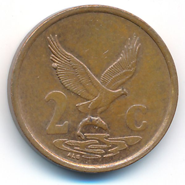 ЮАР, 2 цента (2000 г.)