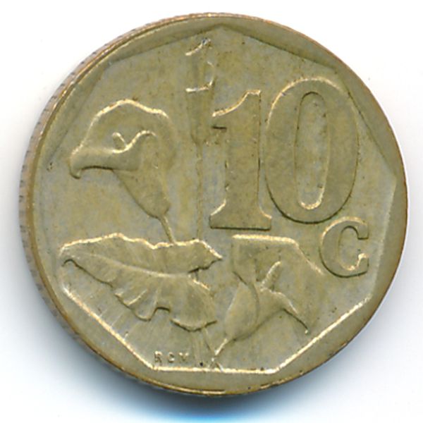 ЮАР, 10 центов (1999 г.)