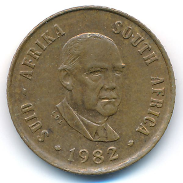 ЮАР, 1 цент (1982 г.)
