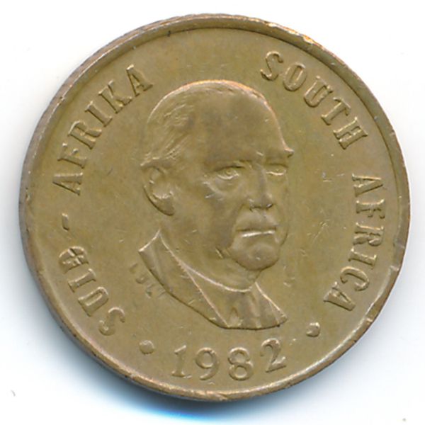 ЮАР, 1 цент (1982 г.)