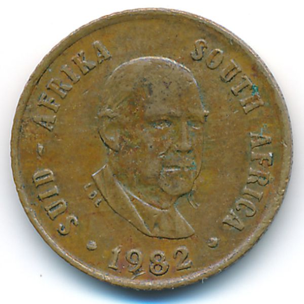 ЮАР, 1 цент (1982 г.)