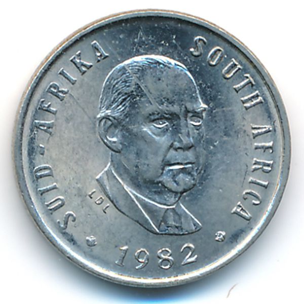 ЮАР, 5 центов (1982 г.)