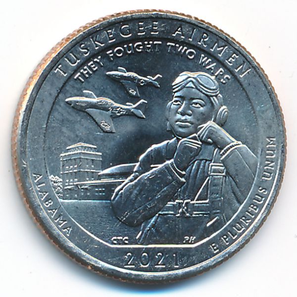 США, 1/4 доллара (2021 г.)