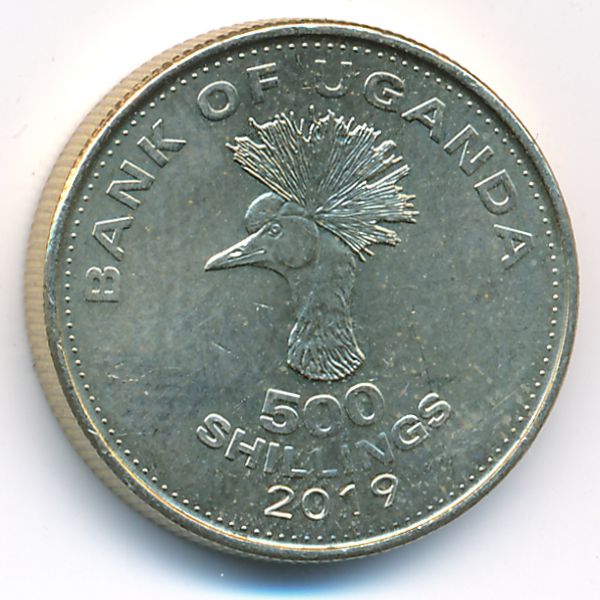 Уганда, 500 шиллингов (2019 г.)