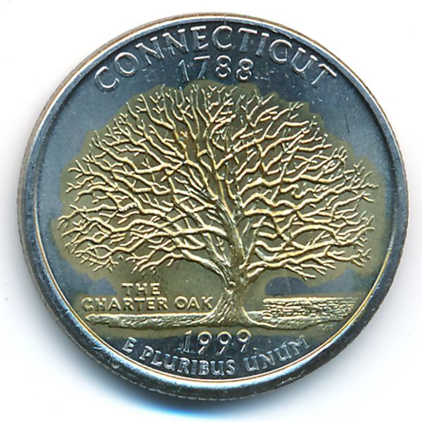 США, 1/4 доллара (1999 г.)