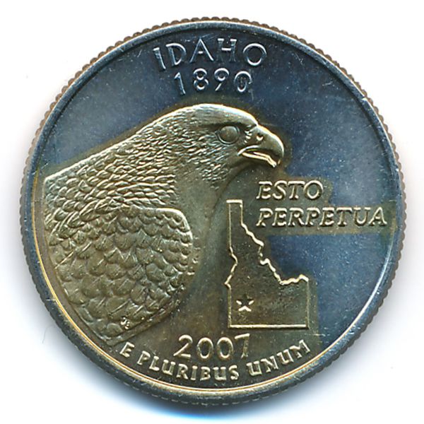 США, 1/4 доллара (2007 г.)