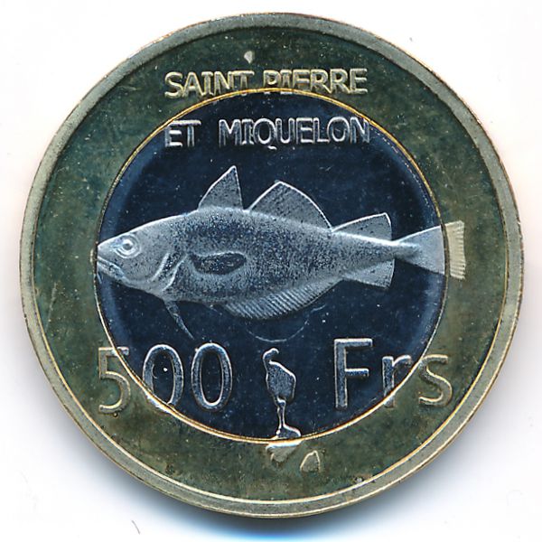 Сен-Пьер и Микелон, 500 франков (2013 г.)