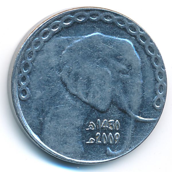 Алжир, 5 динаров (2009 г.)