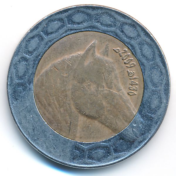 Алжир, 100 динаров (2009 г.)