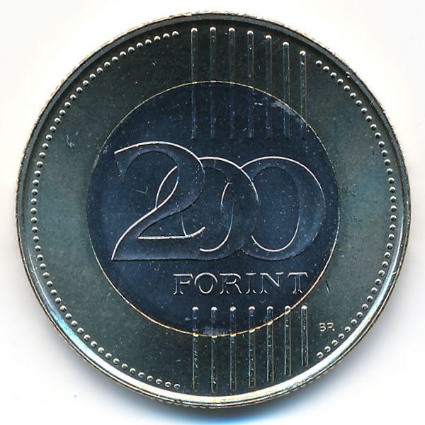 Венгрия, 200 форинтов (2023 г.)