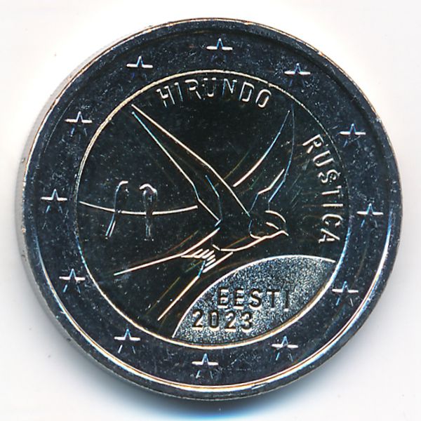 Эстония, 2 евро (2023 г.)