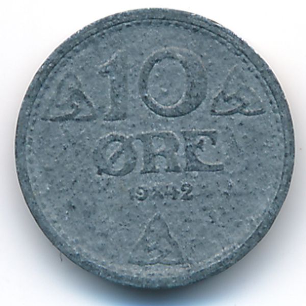 Норвегия, 10 эре (1942 г.)