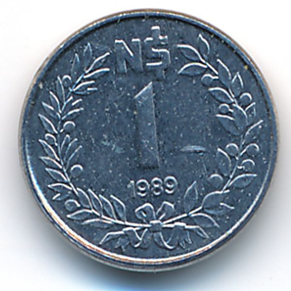 Уругвай, 1 новый песо (1989 г.)