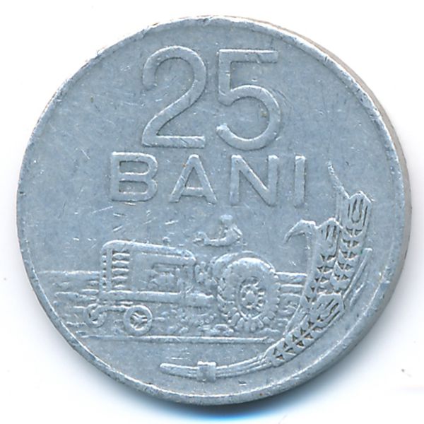 Румыния, 25 бани (1982 г.)