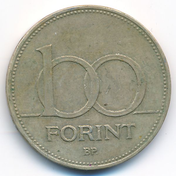 Венгрия, 100 форинтов (1995 г.)