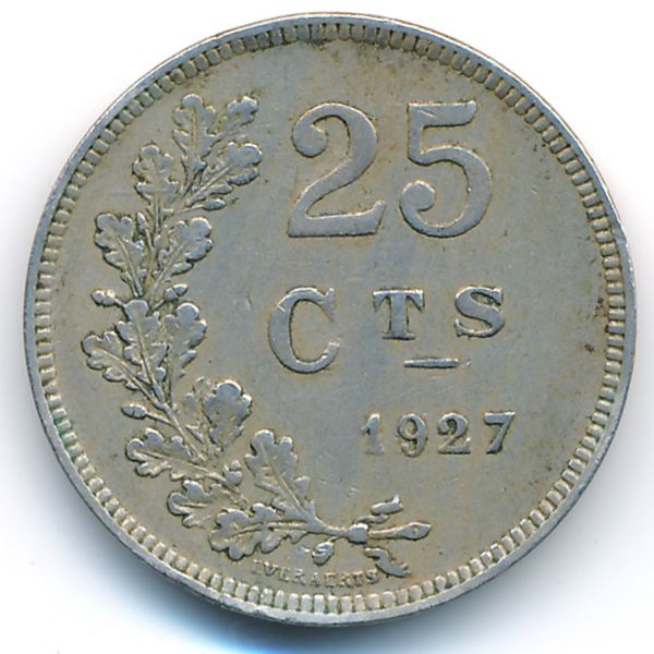 Люксембург, 25 сентим (1927 г.)