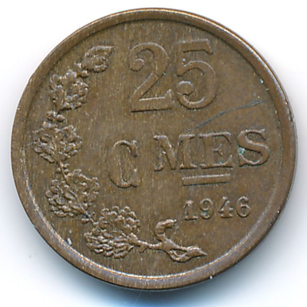 Люксембург, 25 сентим (1946 г.)