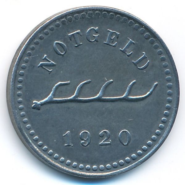 Нагольд., 50 пфеннигов (1920 г.)