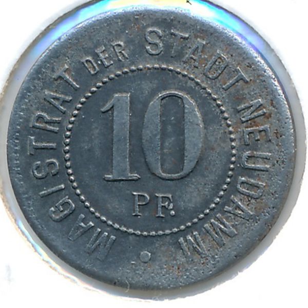 Дембно., 10 пфеннигов