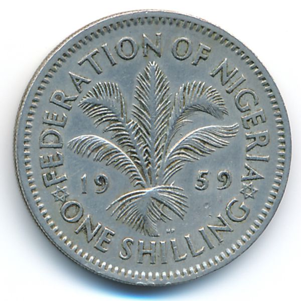 Нигерия, 1 шиллинг (1959 г.)