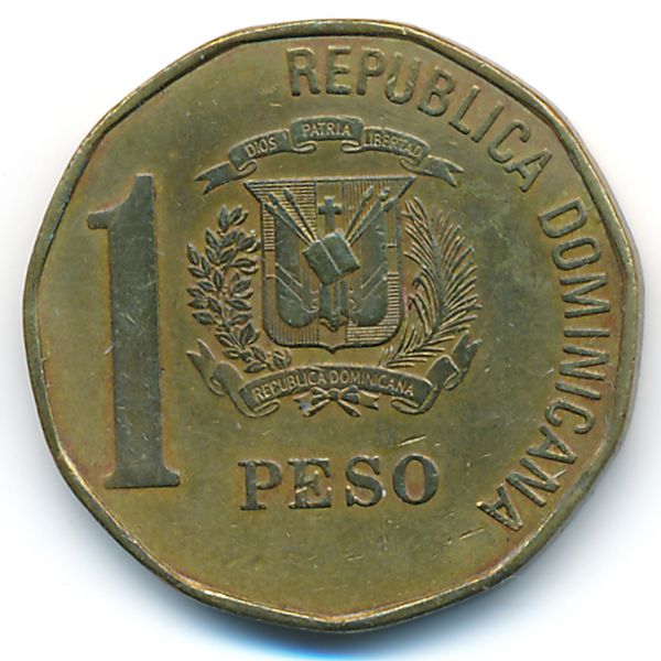 Доминиканская республика, 1 песо (1993 г.)