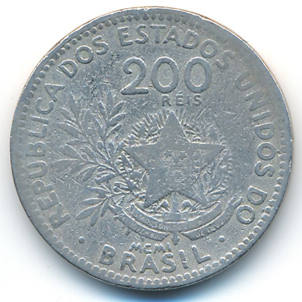 Бразилия, 200 рейс (1901 г.)