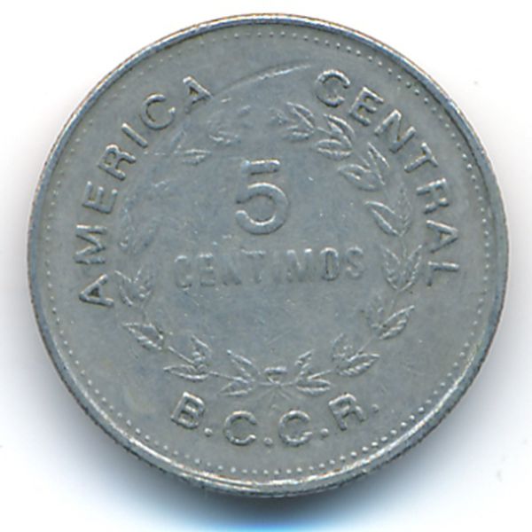 Коста-Рика, 5 сентимо (1978 г.)