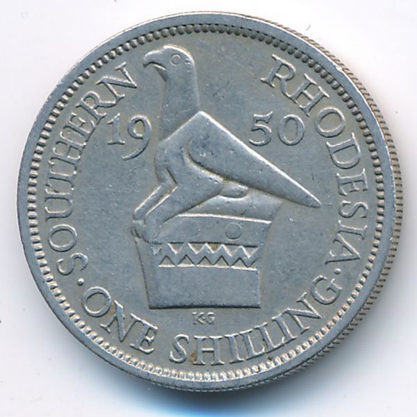 Южная Родезия, 1 шиллинг (1950 г.)