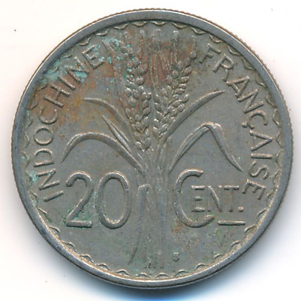 Французский Индокитай, 20 центов (1941 г.)