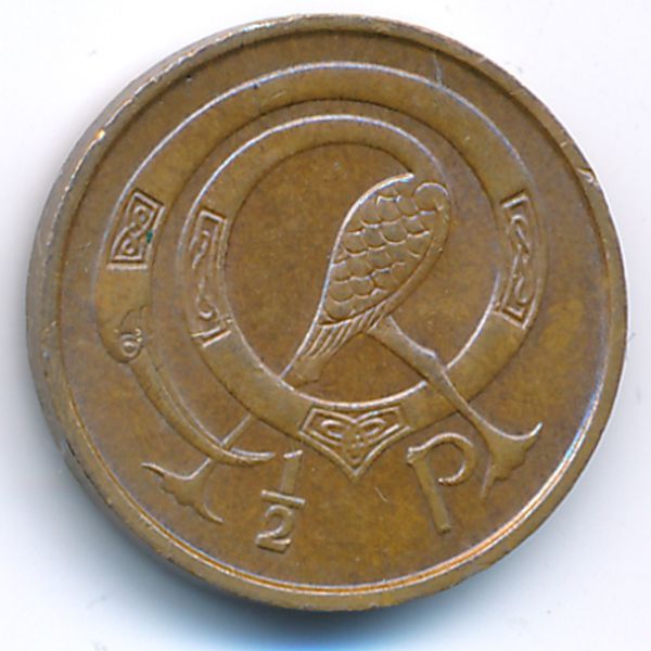 Ирландия, 1/2 пенни (1971 г.)