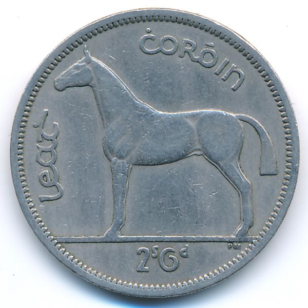 Ирландия, 1/2 кроны (1962 г.)