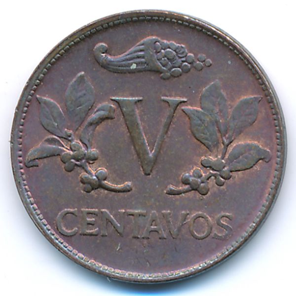 Колумбия, 5 сентаво (1978 г.)