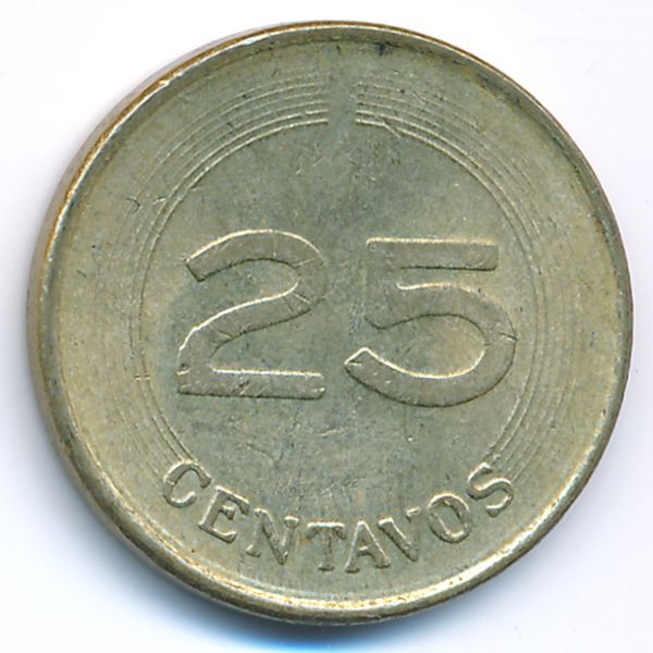 Колумбия, 25 сентаво (1979 г.)