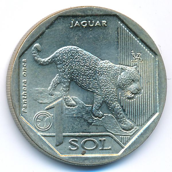 Перу, 1 соль (2018 г.)