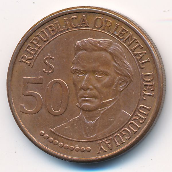 Уругвай, 50 песо (2011 г.)