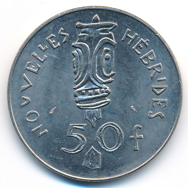 Новые Гебриды, 50 франков (1972 г.)