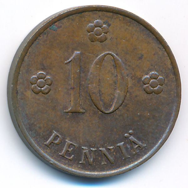 Финляндия, 10 пенни (1940 г.)
