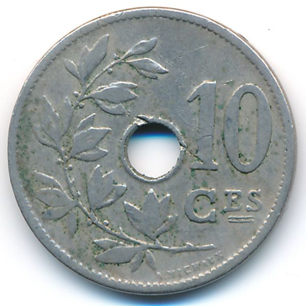 Бельгия, 10 сентим (1905 г.)