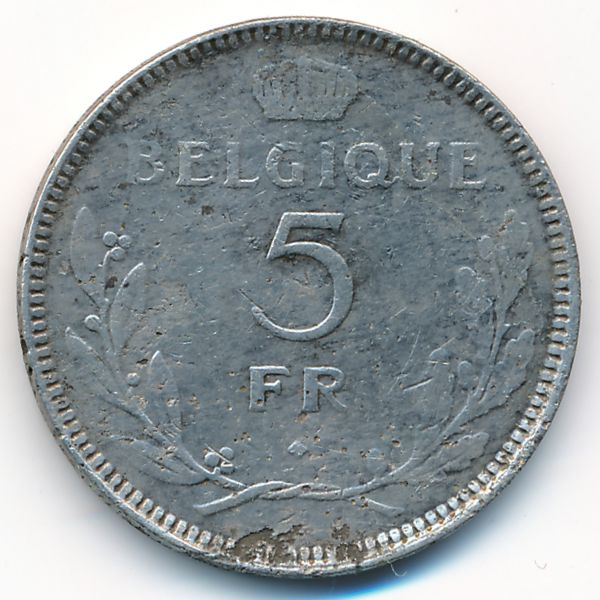 Бельгия, 5 франков