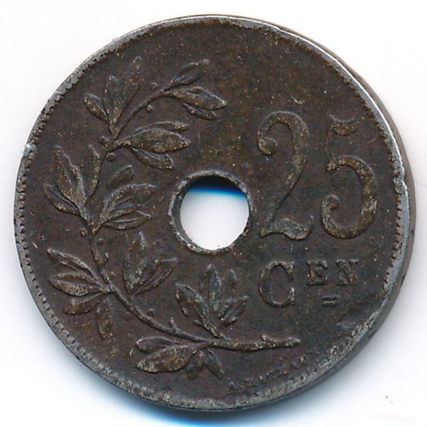 Бельгия, 25 сентим (1926 г.)