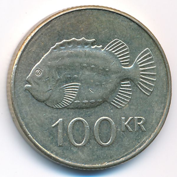 Исландия, 100 крон (2011 г.)
