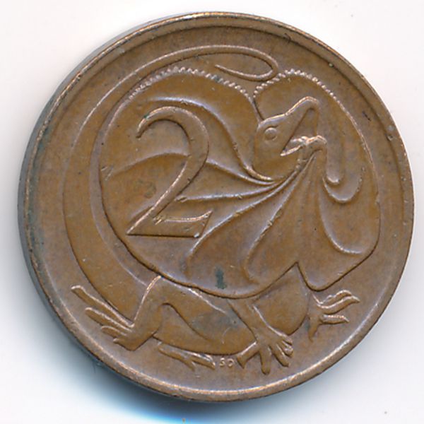 Австралия, 2 цента (1981 г.)