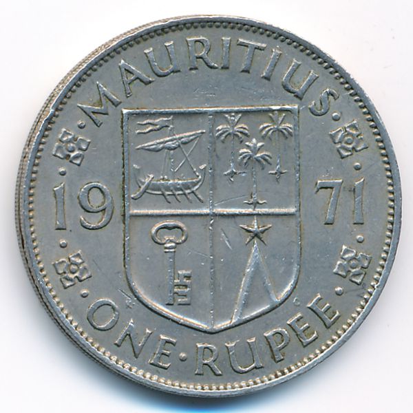Маврикий, 1 рупия (1971 г.)